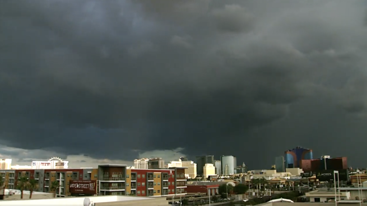 Monsoon moisture returns to the Las Vegas valley